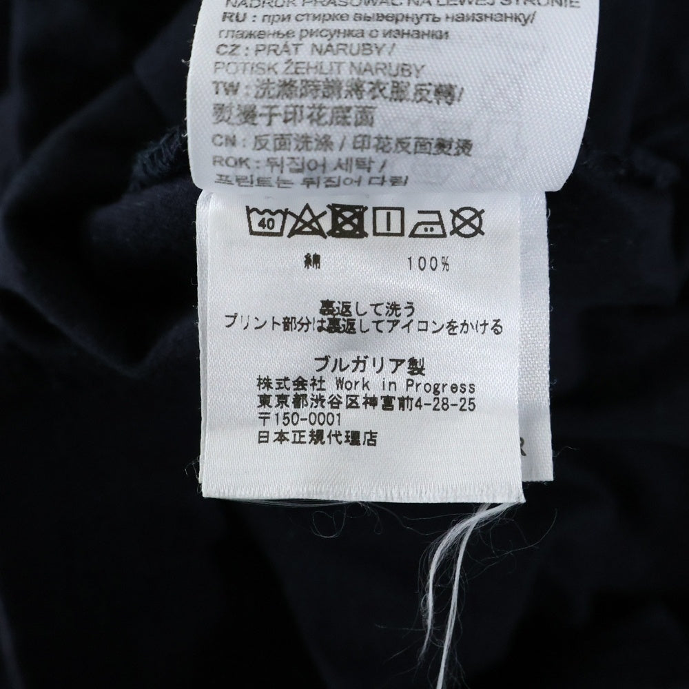 CARHARTT(カーハート) ミニロゴ エンブロイダリー ロングスリーブ 長袖クルーネックTシャツ カットソー ブラック I022923