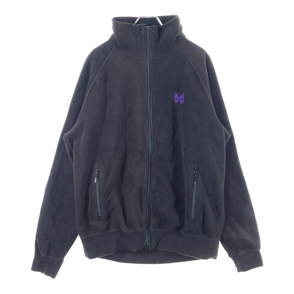 Needles(ニードルス) ×STUDIOUS ジップアップ フリース トラックジャケット ブラウン LQ383