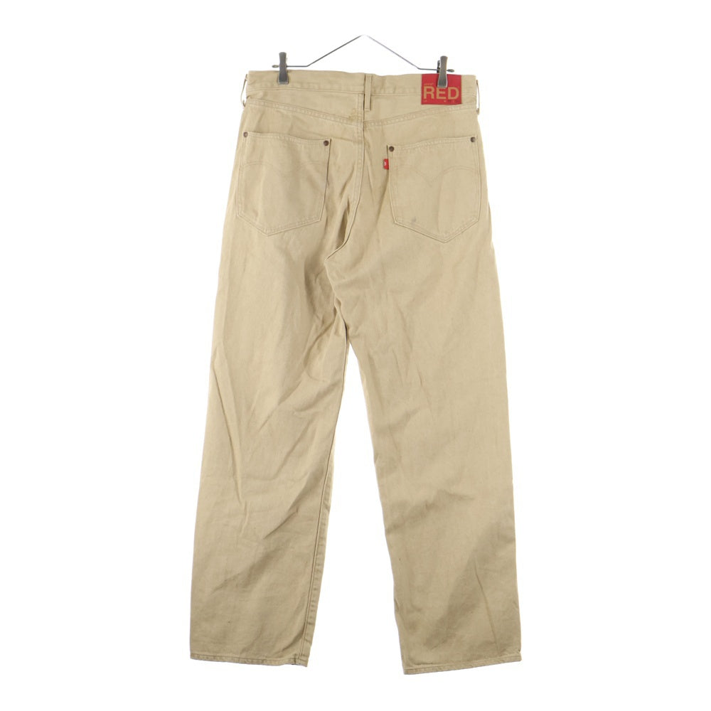Levi's RED(リーバイス レッド) LOOSE TAPER TROUSERS ルーズ テーパー デニム トラウザー パンツ ベージュ A2696-0000
