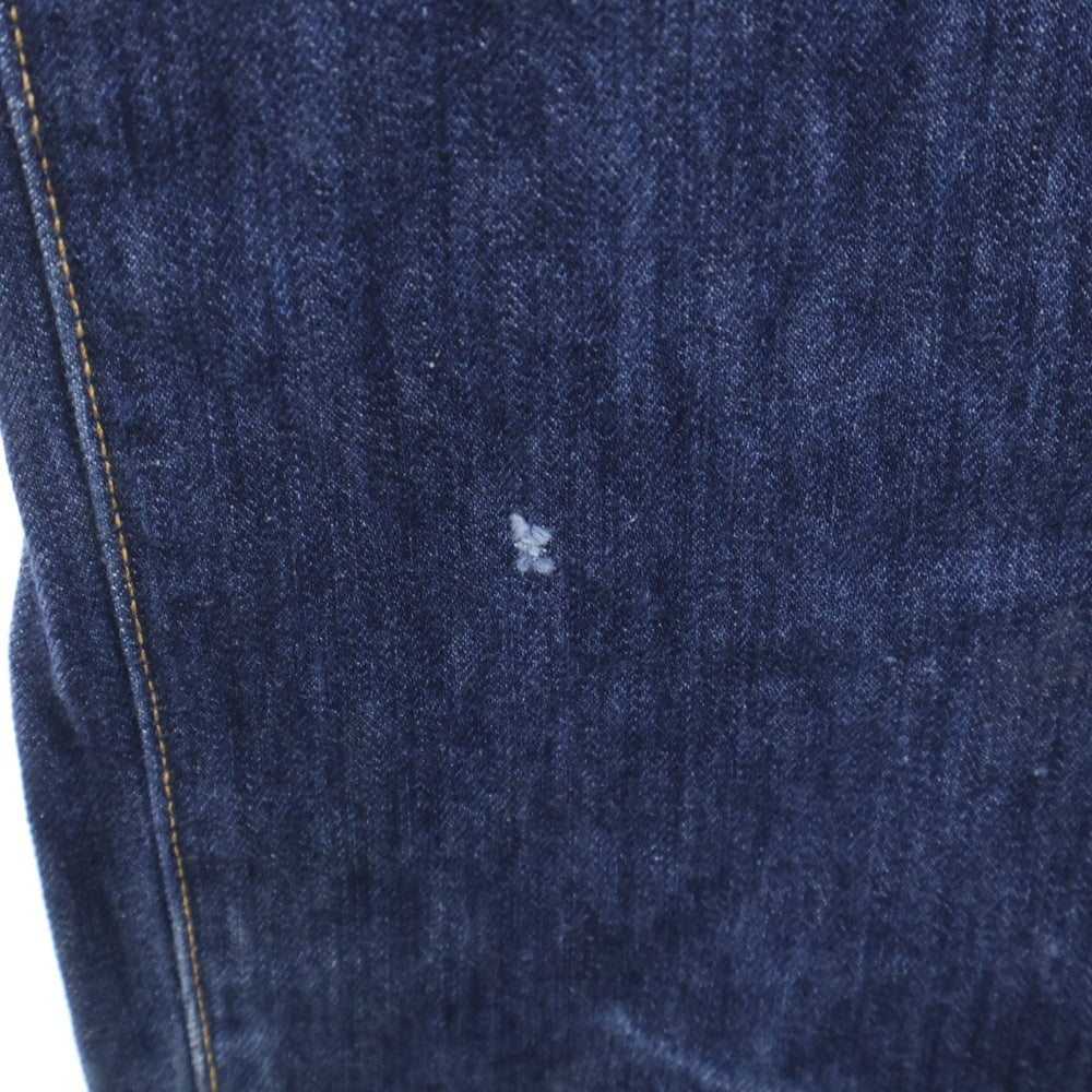 Levi's(リーバイス) USA製 BIG E PREMIUM 505 復刻 ビッグE プレミアム ジップフライ ストレート デニム パンツ ネイビー 00505-1524