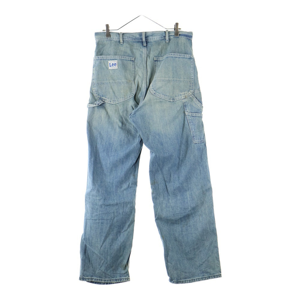 LEE(リー) DUNGAREES ダンガリーズ ジップフライ ワイド ペインター デニム パンツ インディゴ LM7288
