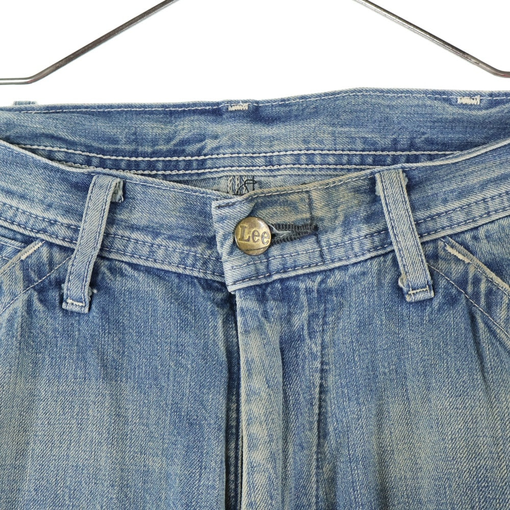 LEE(リー) DUNGAREES ダンガリーズ ジップフライ ワイド ペインター デニム パンツ インディゴ LM7288