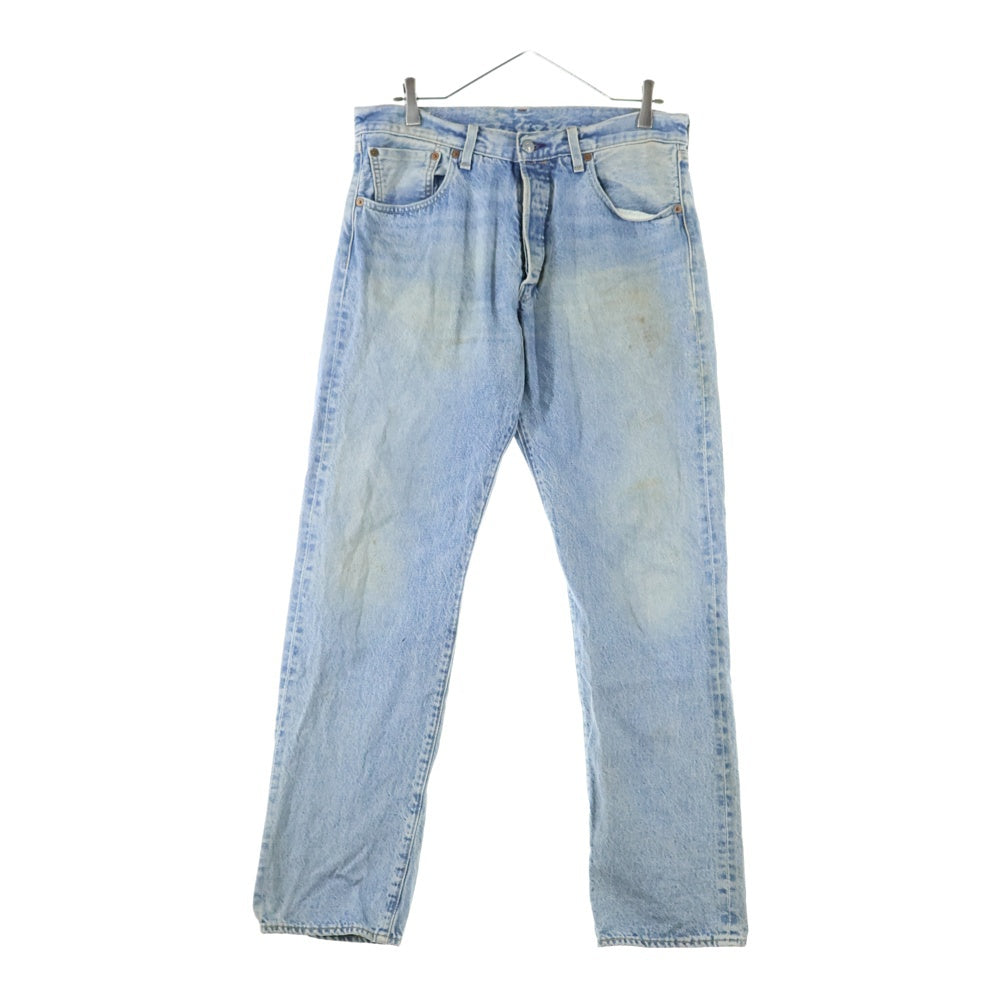 Levi's(リーバイス) USA製 PREMIUM 501 プレミアム ボタンフライ レギュラー ストレート デニム パンツ インディゴ 79830-0031
