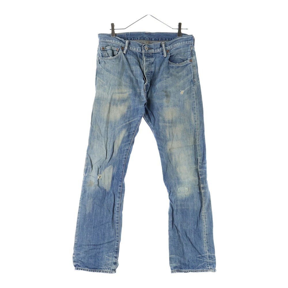 Levi's(リーバイス) ORIGINAL 501 FIT NIMBUS BLUES ボタンフライ レギュラー ストレート デニム パンツ インディゴ 00501-1477