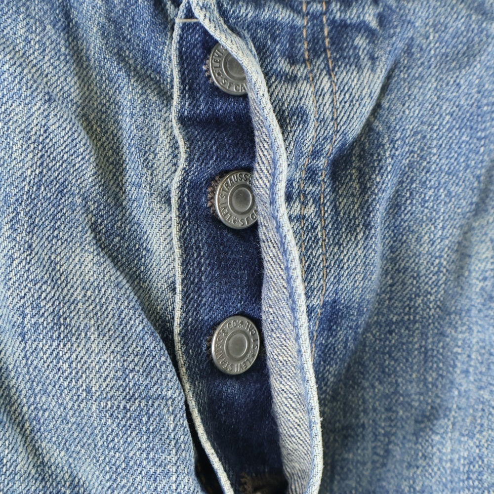 Levi's(リーバイス) ORIGINAL 501 FIT NIMBUS BLUES ボタンフライ レギュラー ストレート デニム パンツ インディゴ 00501-1477