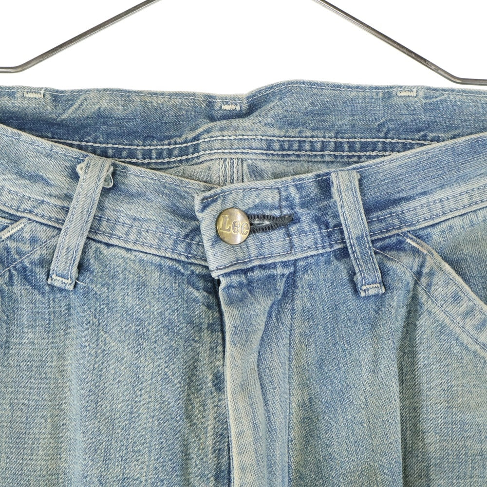 LEE(リー) DUNGAREES ダンガリーズ ジップフライ ワイド ペインター デニム パンツ インディゴ LM7288