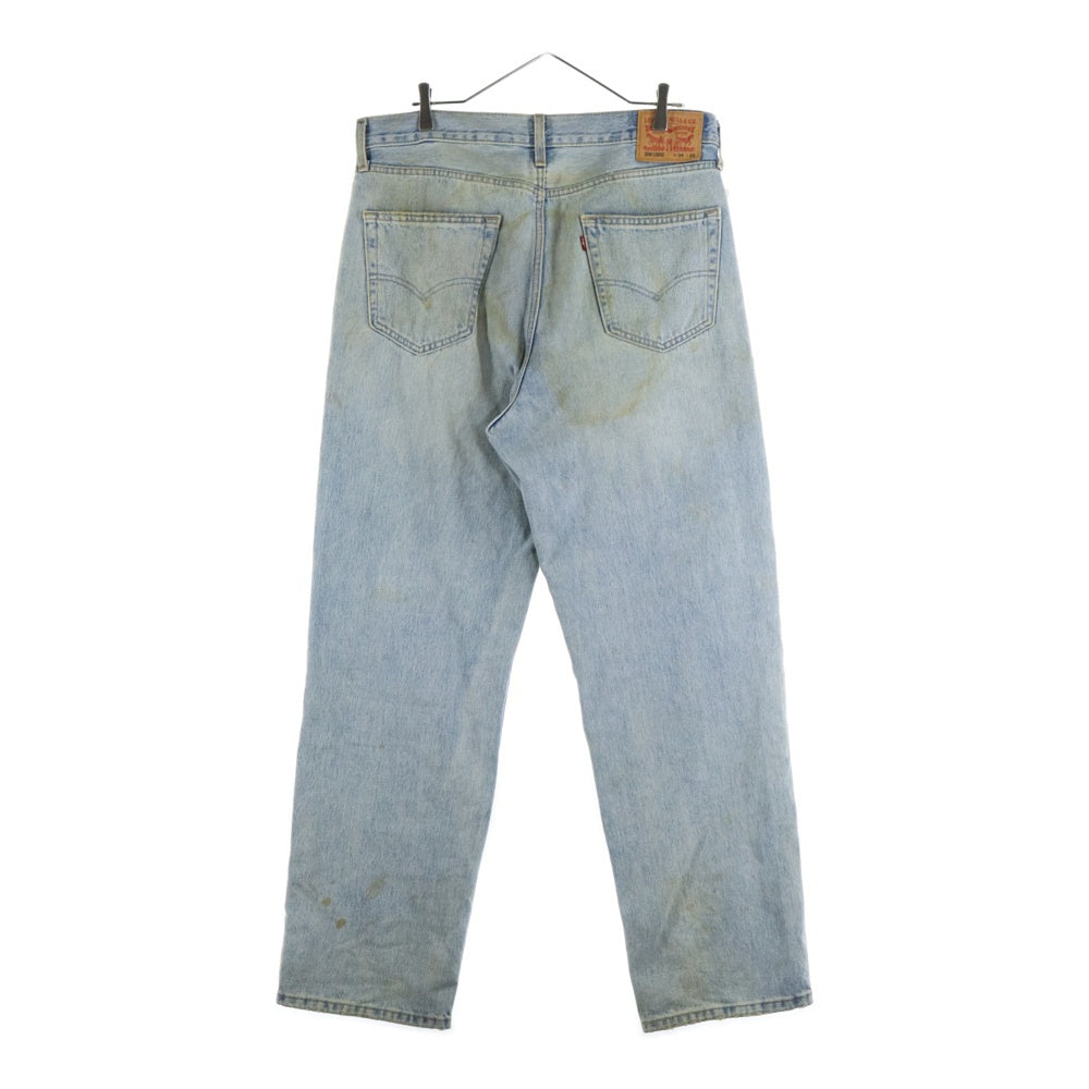 Levi's(リーバイス) STAY LOOSE ジップフライ ストレート デニム パンツ インディゴ 29037-0034