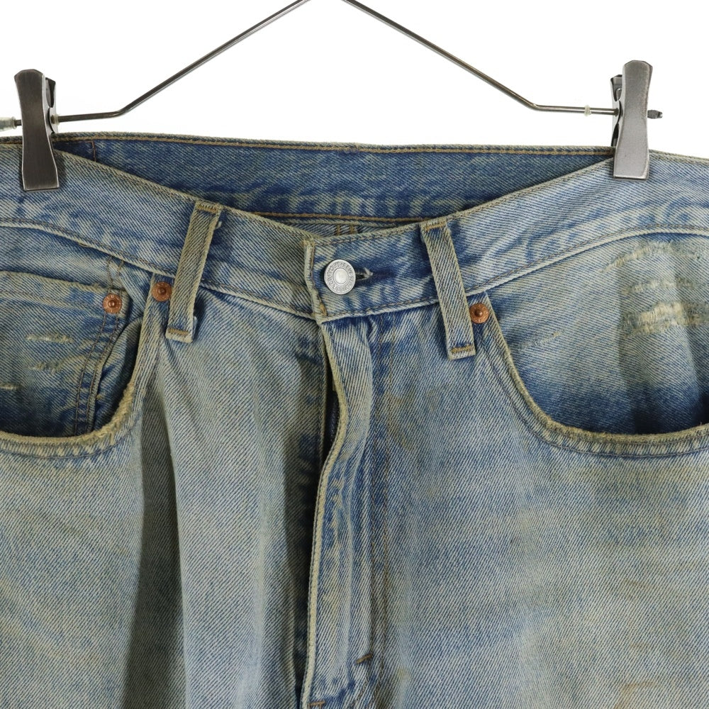 Levi's(リーバイス) STAY LOOSE ジップフライ ストレート デニム パンツ インディゴ 29037-0034