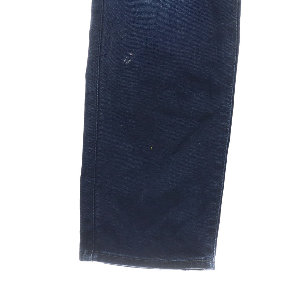 G-STAR RAW(ジースターロウ) ブラックパッチ ジップフライ スリム ストレート デニム パンツ ネイビー 51001-6590-89