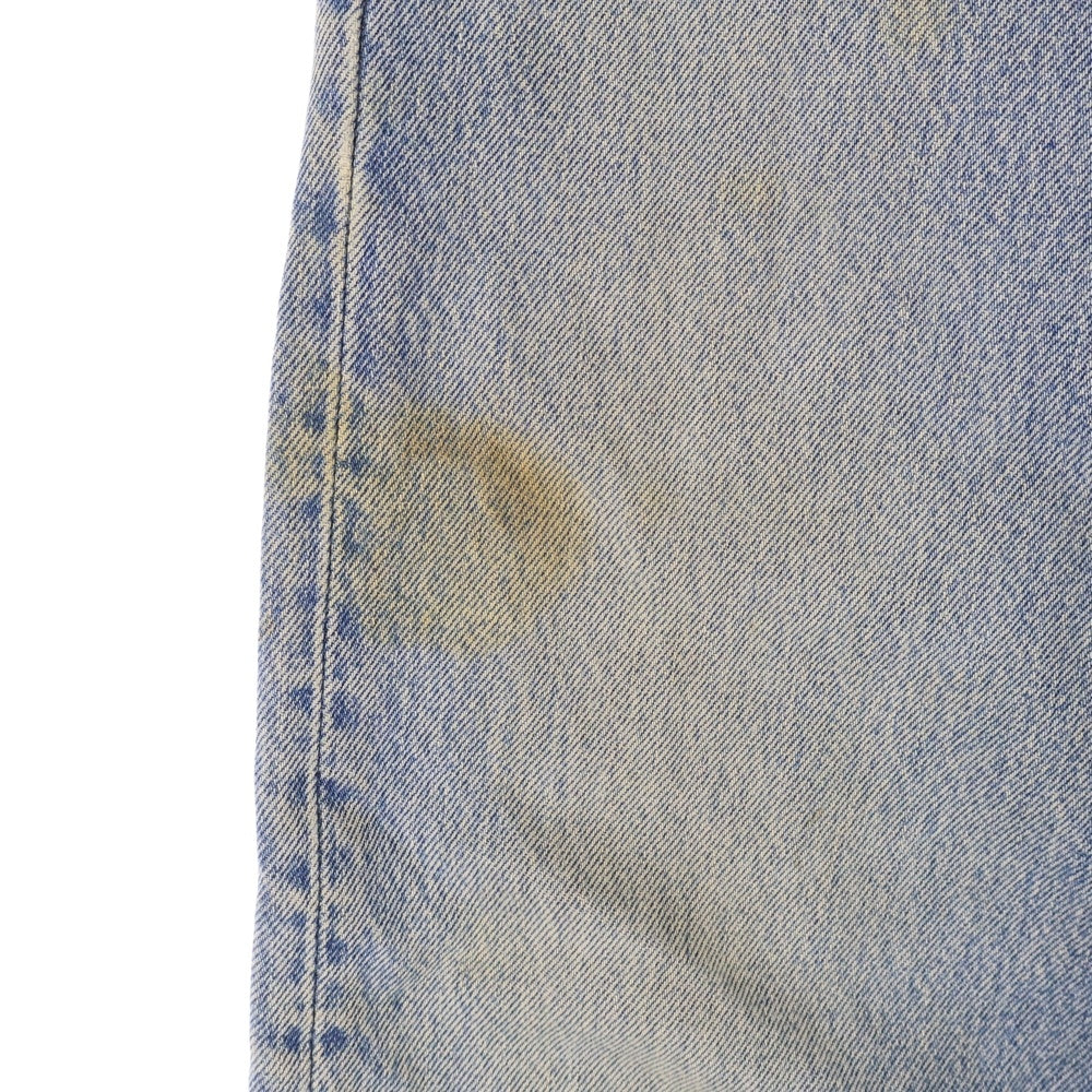 Levi's(リーバイス) 80-90s VINTGE 501XX 復刻 ボタン裏刻印552 ボタンフライ ストレート デニム パンツ インディゴ 501-0117