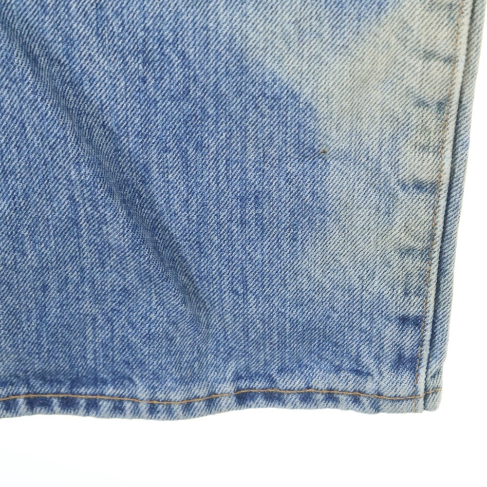 Levi's(リーバイス) USA製 BIG E PREMIUM 501 復刻 ビッグE プレミアム ボタンフライ ストレート デニム パンツ インディゴ 00501-2454