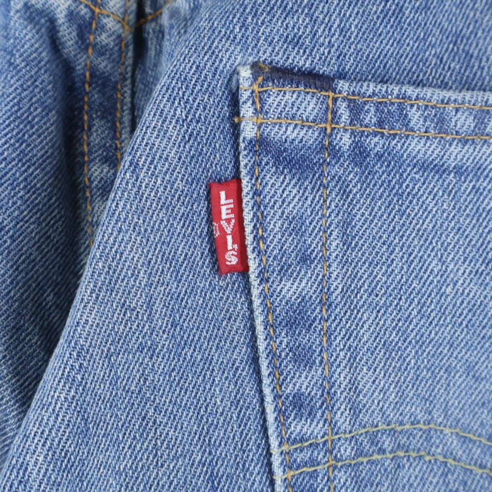 Levi's(リーバイス) USA製 BIG E PREMIUM 501 復刻 ビッグE プレミアム ボタンフライ ストレート デニム パンツ インディゴ 00501-2454