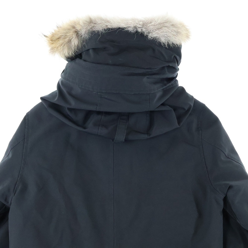 CANADA GOOSE(カナダグース) BLACK LABEL ROSSCLAIR PARKA ブラックレーベル ロスクレア ファーフーデッド ダウンジャケット コート ブラック 2580LB レディース