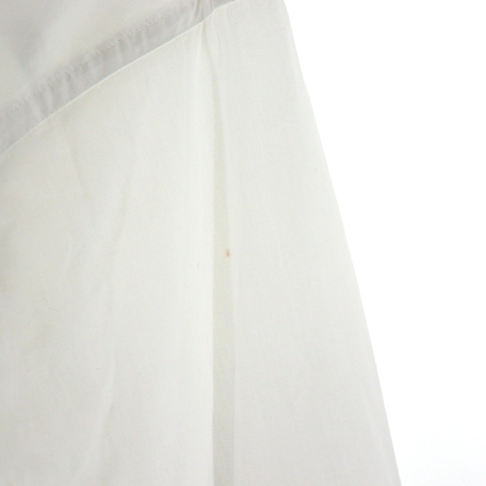 UNUSED(アンユーズド) COTTON SHIRT レギュラーカラー コットン 長袖シャツ ホワイト