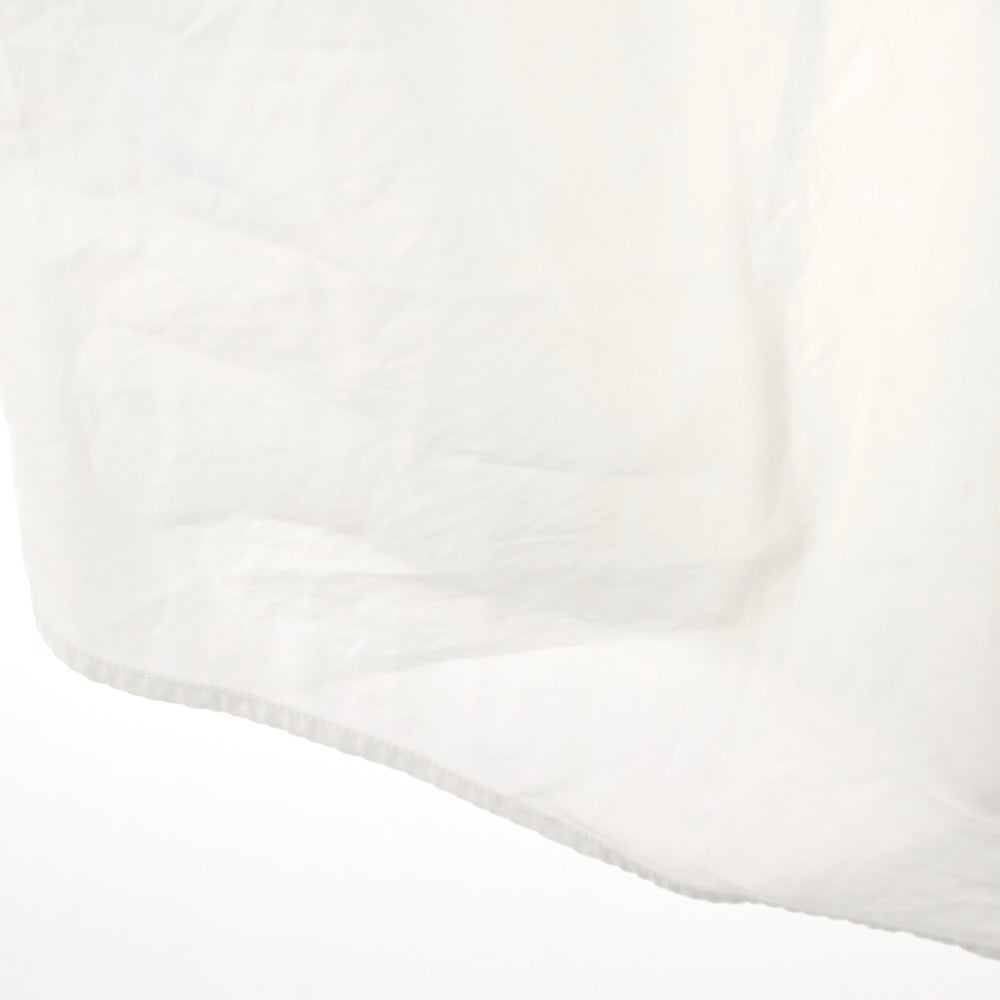 AURALEE(オーラリー) WASHED FINX TWILL HALF SLEEVED BIG SHIRTS フィンクスツイル ビッグ 半袖シャツ ホワイト A8SS03TN