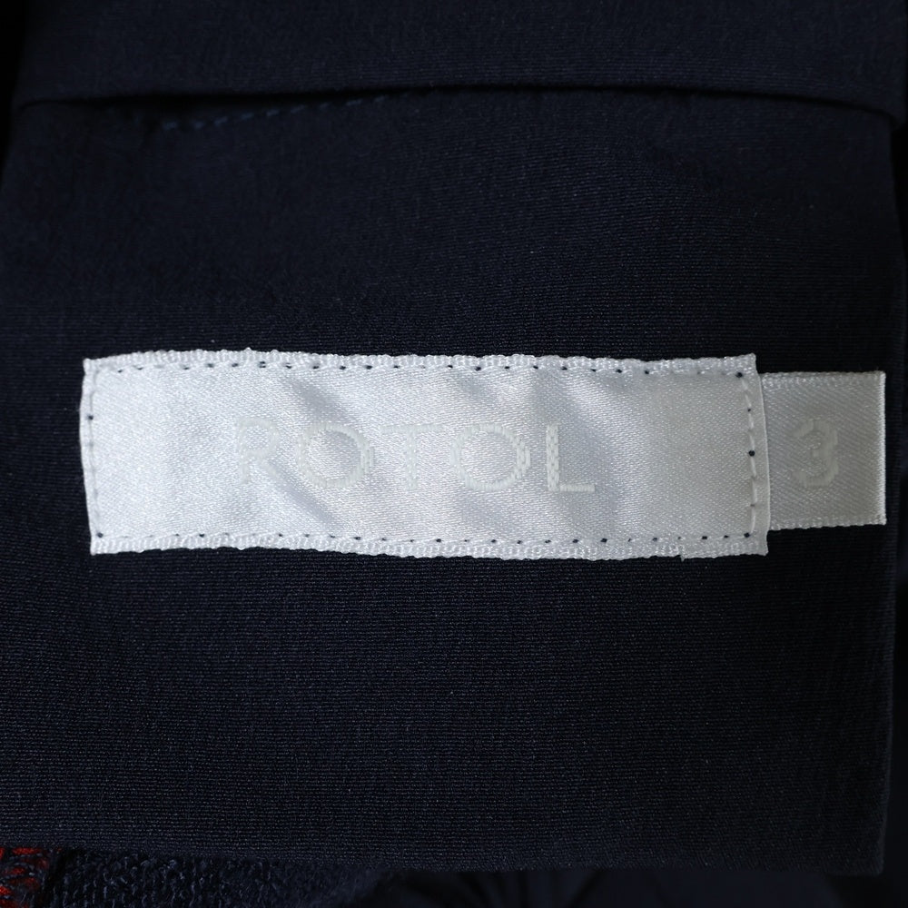 ROTOL(ロトル) TWIST TRACK TECK PANTS ツイスト テック トラックパンツ ネイビー R23WPYC06