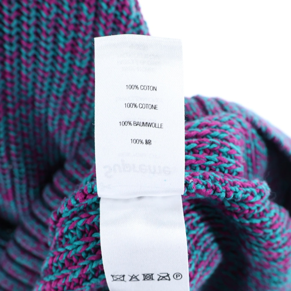 SUPREME(シュプリーム) 21AW Melange Rib Knit Sweater Small Box Logo スモールボックスロゴ メランジリブニット セーター マルチカラー