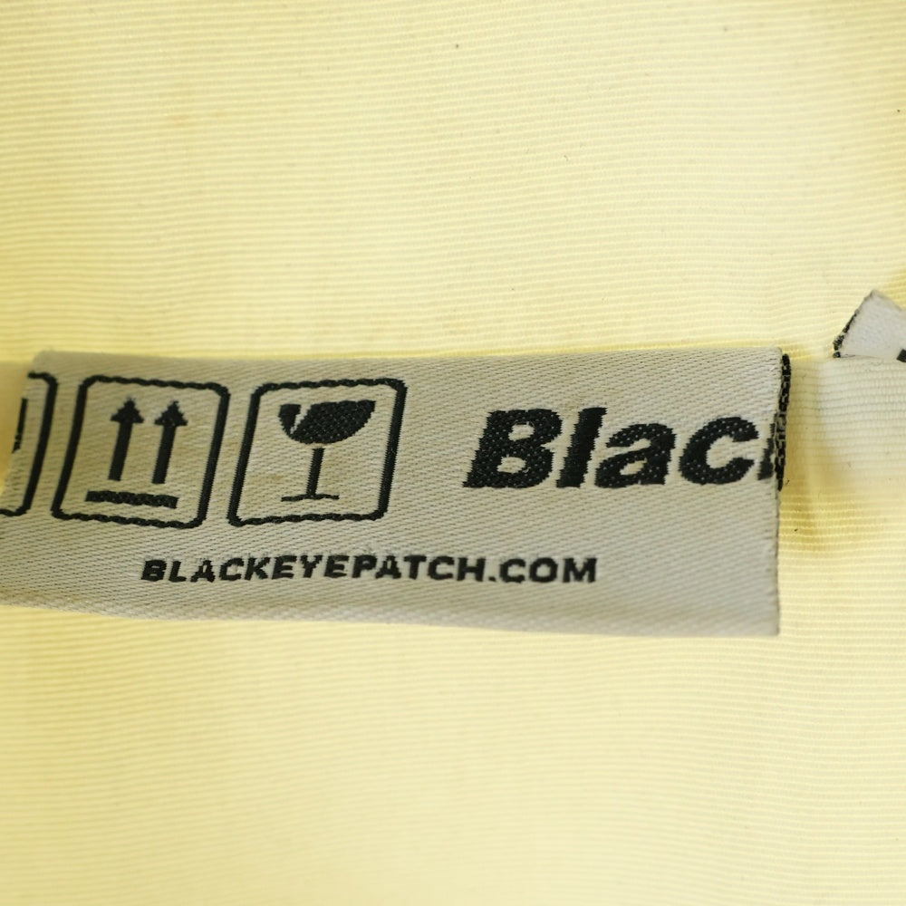 THE BLACK EYE PATCH(ブラックアイパッチ) TRACKING JACKET バックロゴ ポリエステル トラッキングジャケット グレー/ホワイト/レッド