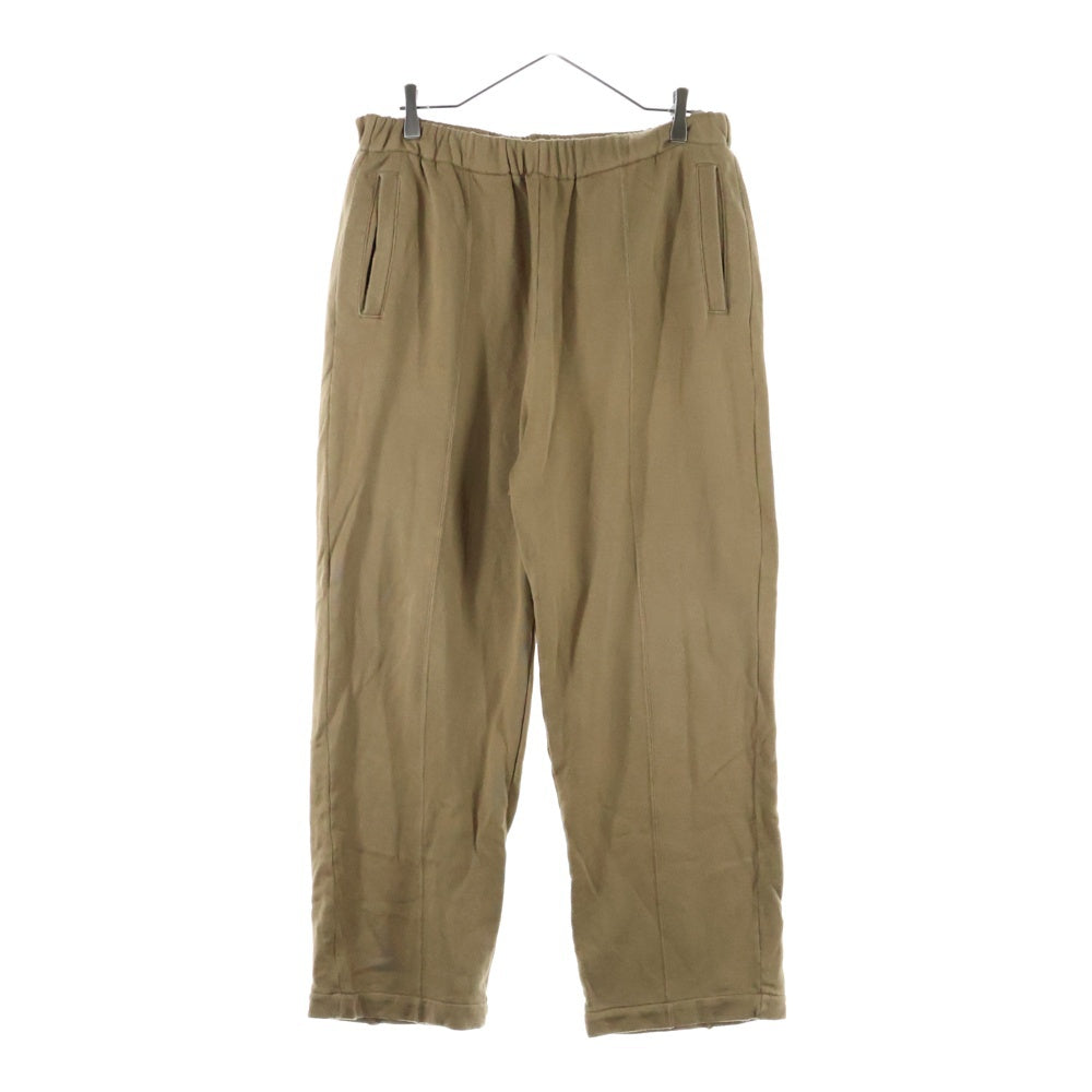 UNIVERSAL PRODUCTS(ユニバーサルプロダクツ) 22SS JERSEY TRACK PANTS 日本製 ジャージー スウェット トラックパンツ ブラウン 221-60505