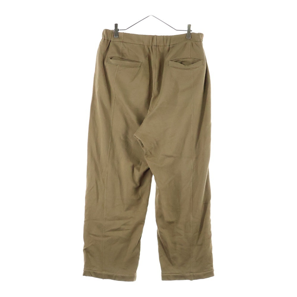 UNIVERSAL PRODUCTS(ユニバーサルプロダクツ) 22SS JERSEY TRACK PANTS 日本製 ジャージー スウェット トラックパンツ ブラウン 221-60505