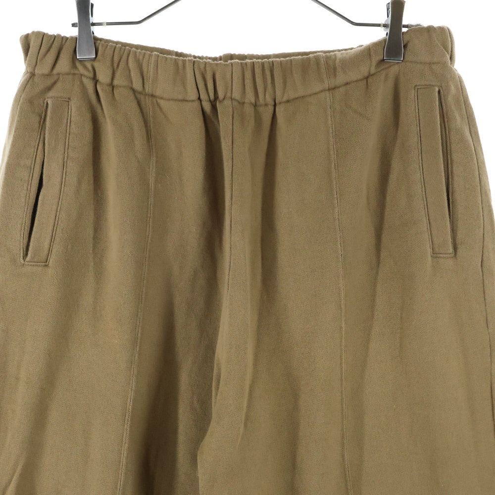 UNIVERSAL PRODUCTS(ユニバーサルプロダクツ) 22SS JERSEY TRACK PANTS 日本製 ジャージー スウェット トラックパンツ ブラウン 221-60505