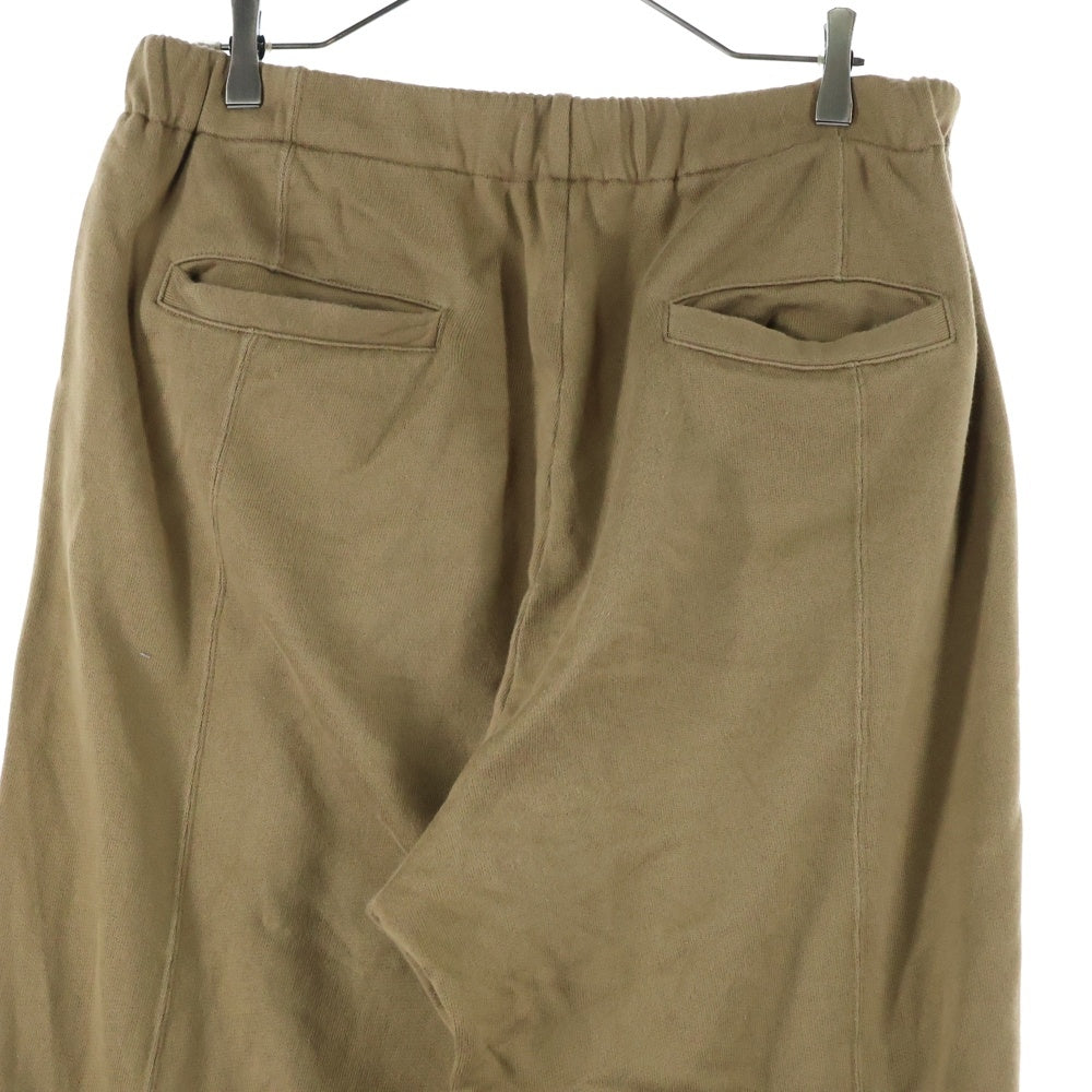 UNIVERSAL PRODUCTS(ユニバーサルプロダクツ) 22SS JERSEY TRACK PANTS 日本製 ジャージー スウェット トラックパンツ ブラウン 221-60505