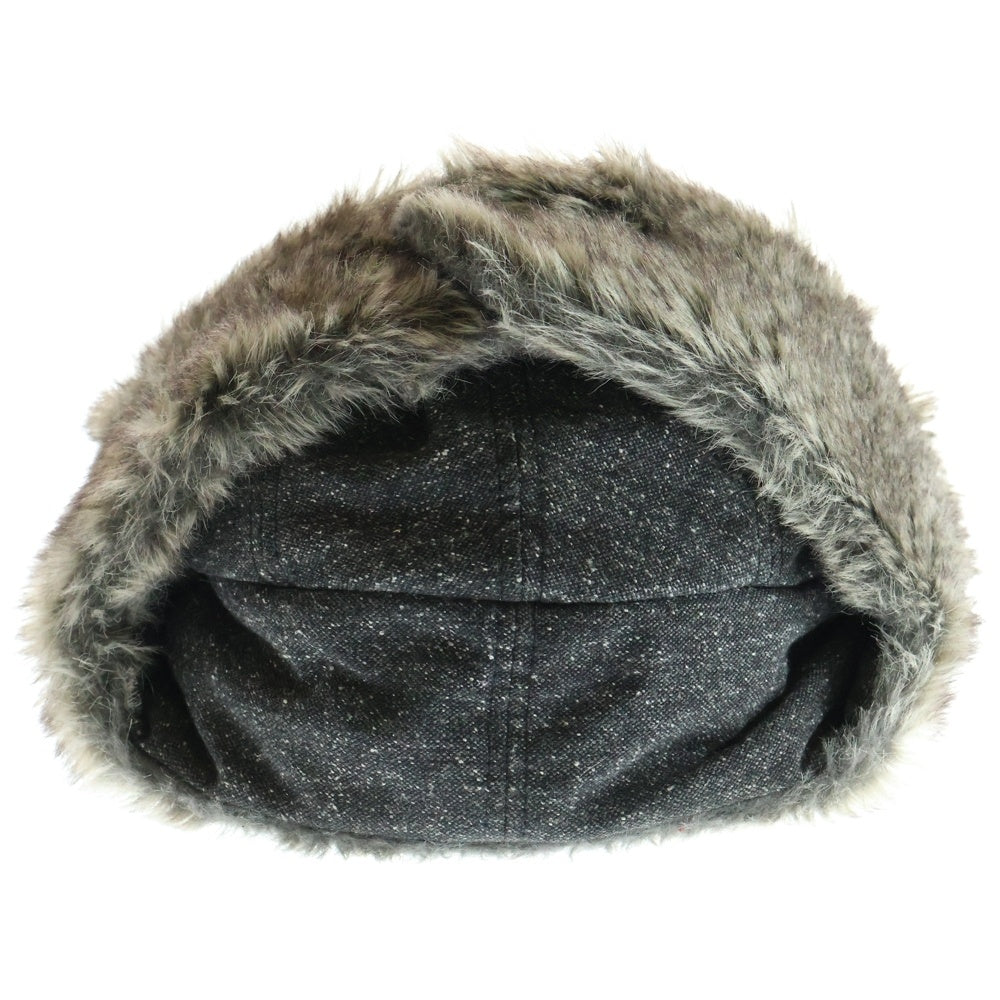 NEW ERA(ニューエラ) FLIGHT CAP ネップイヤーフライトキャップ グレー 帽子