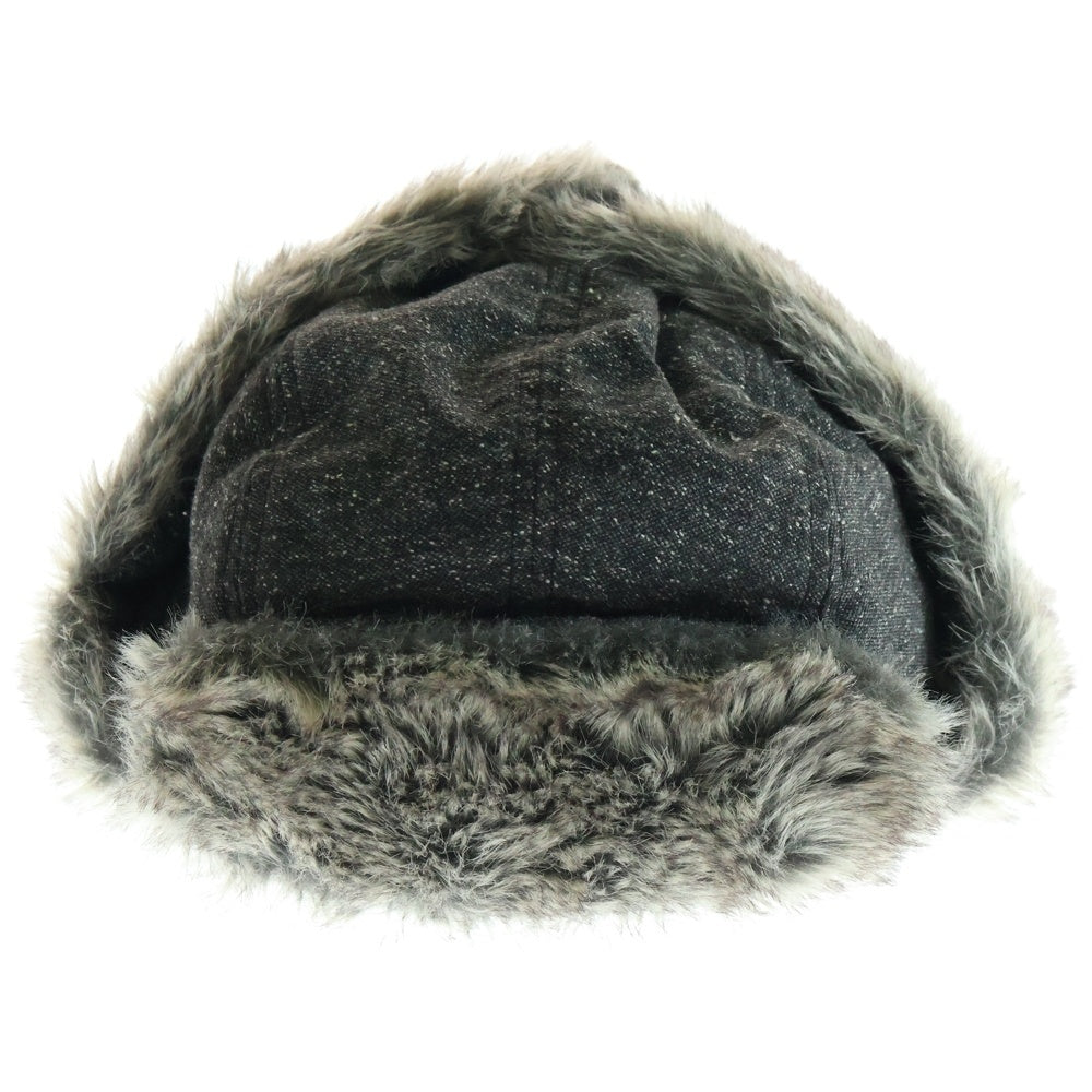 NEW ERA(ニューエラ) FLIGHT CAP ネップイヤーフライトキャップ グレー 帽子