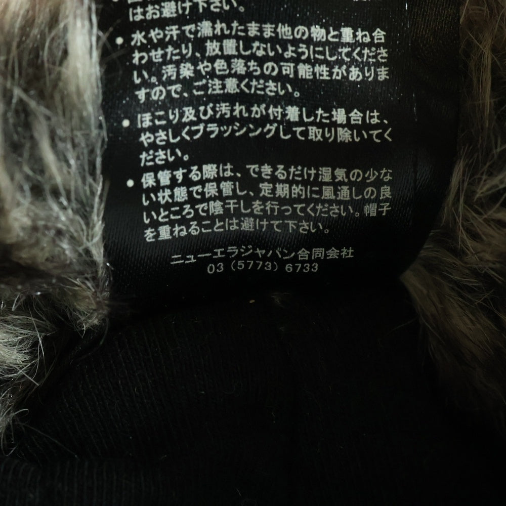 NEW ERA(ニューエラ) FLIGHT CAP ネップイヤーフライトキャップ グレー 帽子