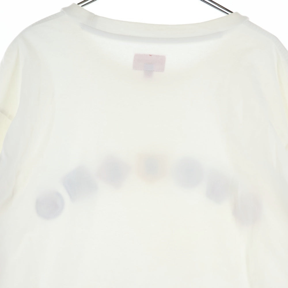 SUPREME(シュプリーム) 21AW Geo Arc L/S Top ゲオ フロントアーチロゴ刺繍ロングスリーブTシャツ 長袖 ホワイト