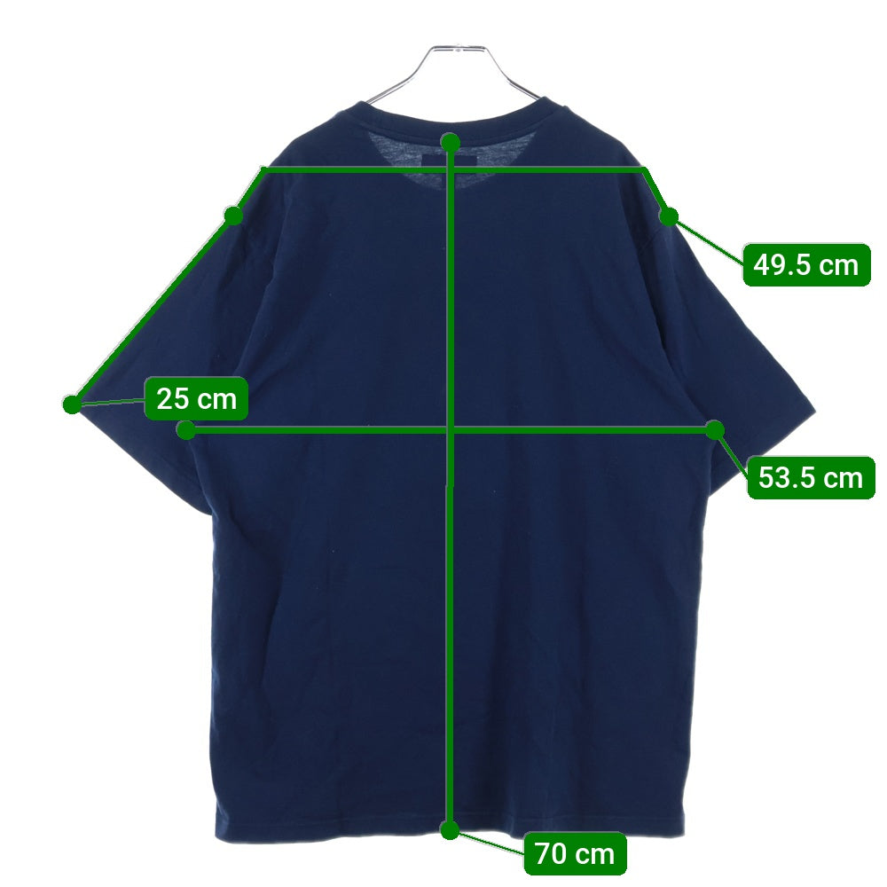 SUPREME(シュプリーム) 24SS Small Box Tee スモールボックスロゴ刺繍半袖Tシャツ ネイビー
