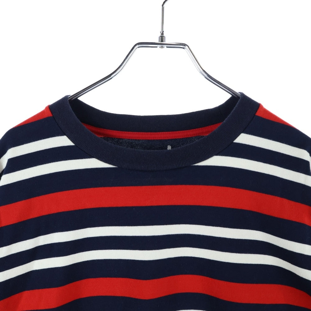 ROTOL(ロトル) 23AW WIDE TWIST LS BORDER ボーダーロングスリーブTシャツ 長袖 レッド ネイビー