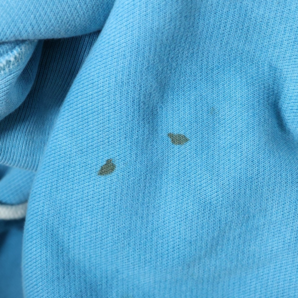 H BEAUTY&YOUTH(エイチ ビューティーアンドユース) HEAVY SWEAT HOODIE ヴィンテージウォッシュ スウェットプルオーバーパーカー ブルー
