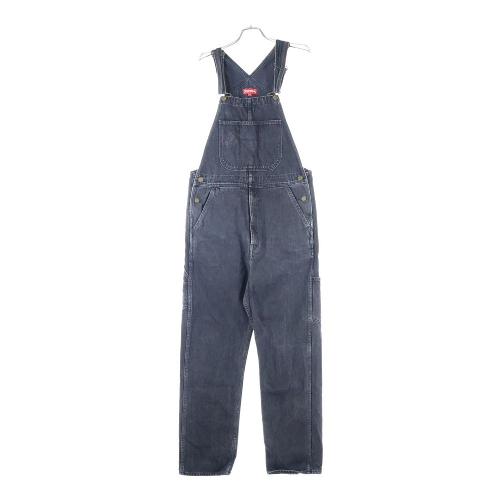 SUPREME(シュプリーム) 16AW Classic Logo Denim Overalls クラシックロゴ コットン デニム オーバーオール サロペット ブラック