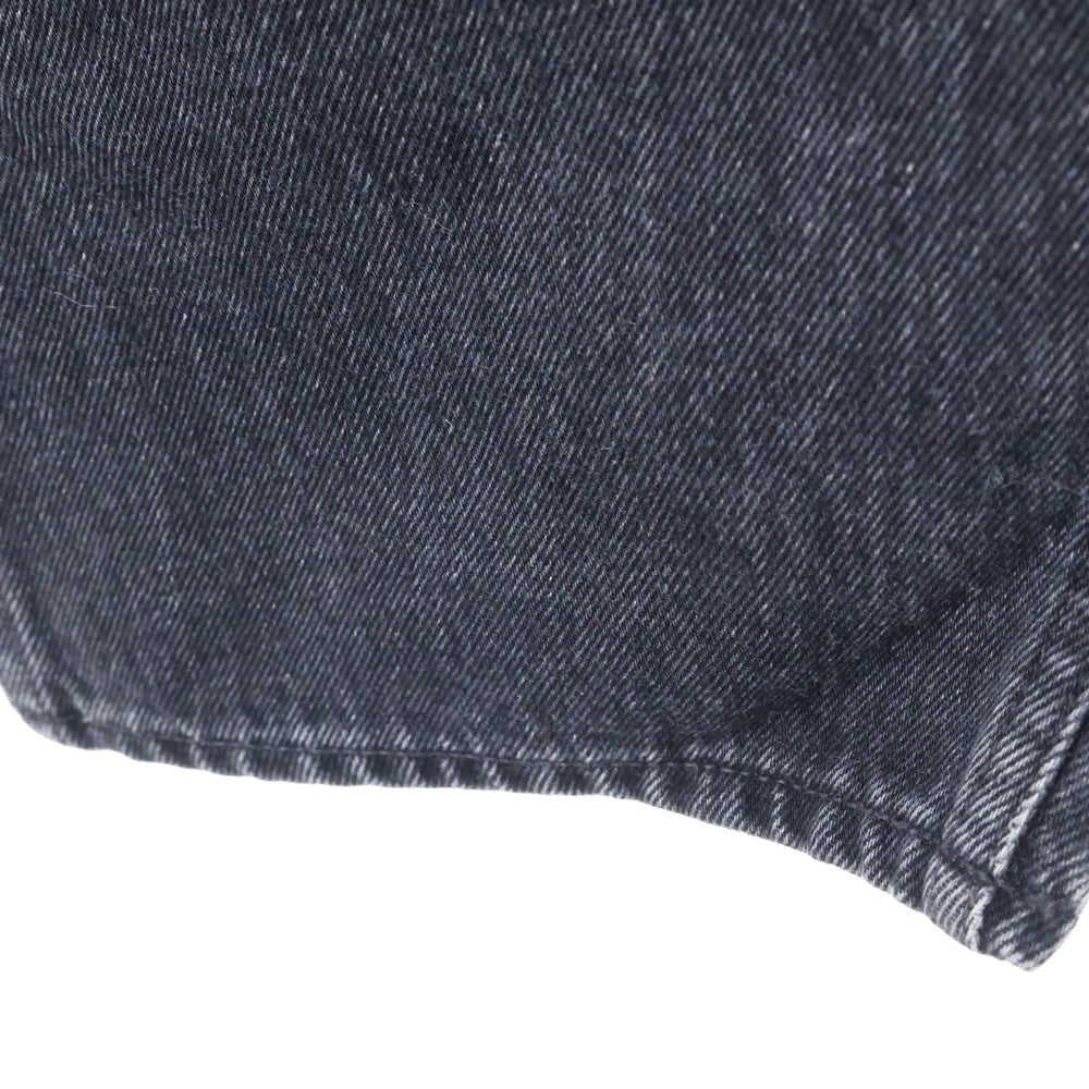 SUPREME(シュプリーム) 16AW Classic Logo Denim Overalls クラシックロゴ コットン デニム オーバーオール サロペット ブラック