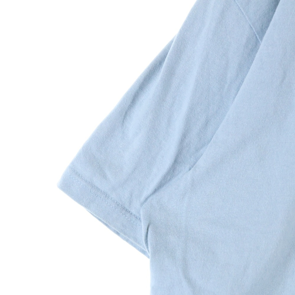 SUPREME(シュプリーム) 22AW Warning Tee ワーニング フロントロゴプリントクルーネック半袖Tシャツ ライトブルー