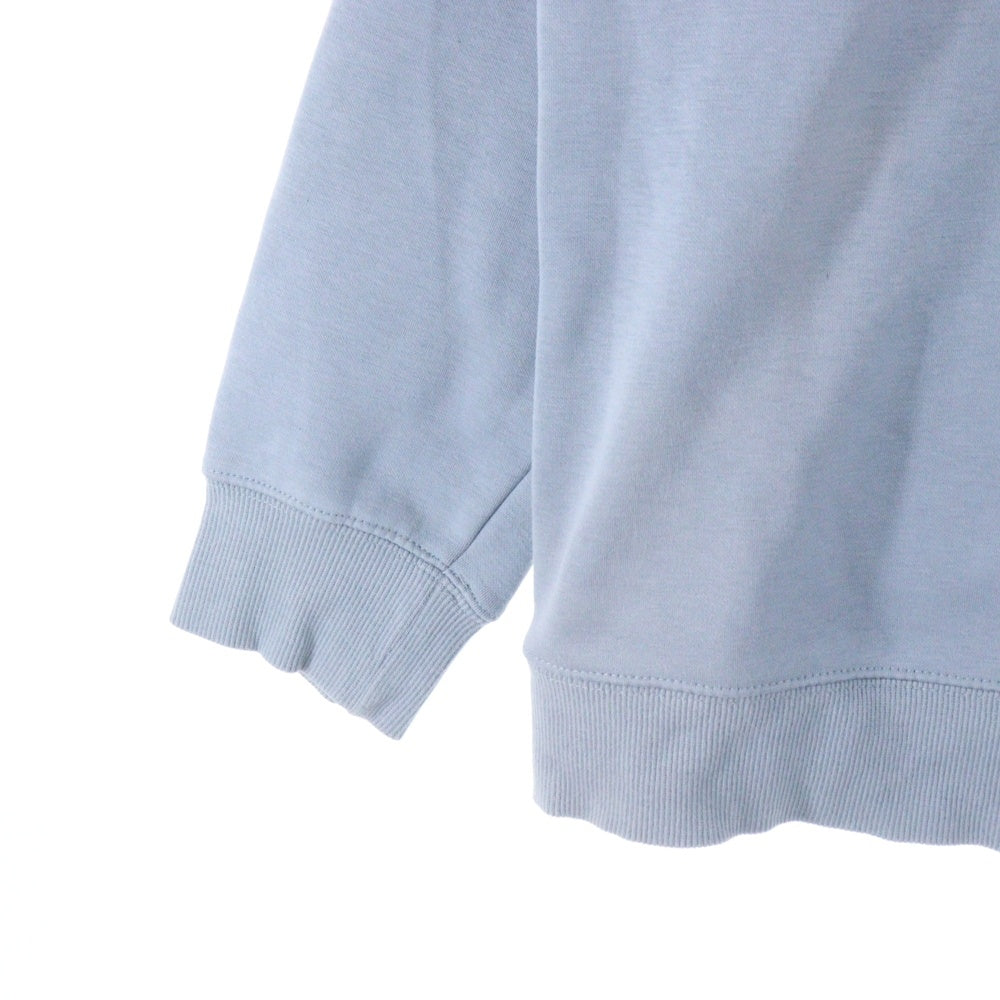 Arcane(アーケイン) フロント刺繍クルーネックスウェットトレーナー ライトブルー