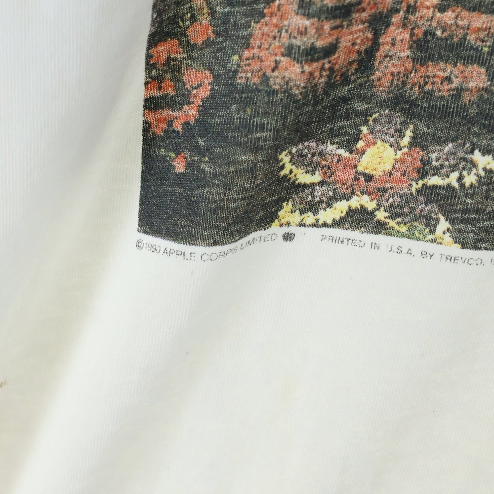 VINTAGE(ヴィンテージ) 90S VINTAGE THE BEATLES Sgt Pepper's Lonely Hearts Club Band ザ ビートルズ 両面プリント ヴィンテージ Tシャツ 半袖カットソー ホワイト