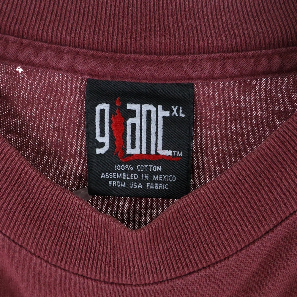 VINTAGE(ヴィンテージ) 90S VINTAGE RAGE AGAINST THE MACHINE 1997 MEMBER PORTRAIT レイジ アゲインスト ザ マシーン ヴィンテージ プリントTシャツ 半袖カットソー バーガンディ