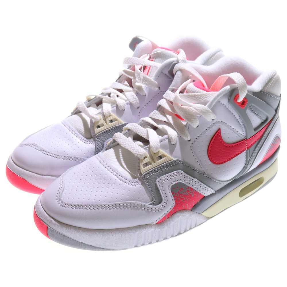 NIKE(ナイキ) AIR TECH CHALLENGE II QS エアテック チャレンジ ハイカットスニーカー レディース ホワイト/ピンク US5/23.5cm FZ9033-100