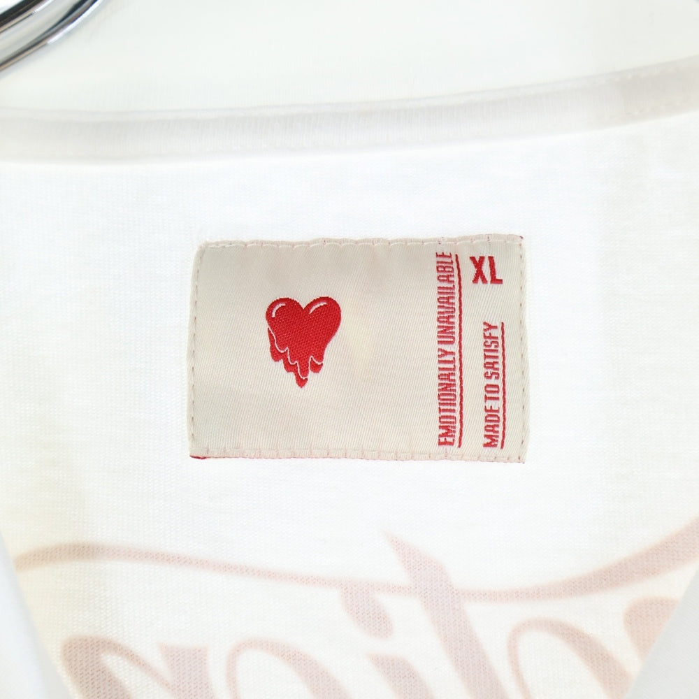 Emotionally Unavailable(エモーショナリー アンアヴェイラブル) 23SS EU MULTI LOGO L/S TEE ロゴ エンブロイダリー 背面プリント ロングスリーブ 長袖Tシャツ EU-S23-0000-026