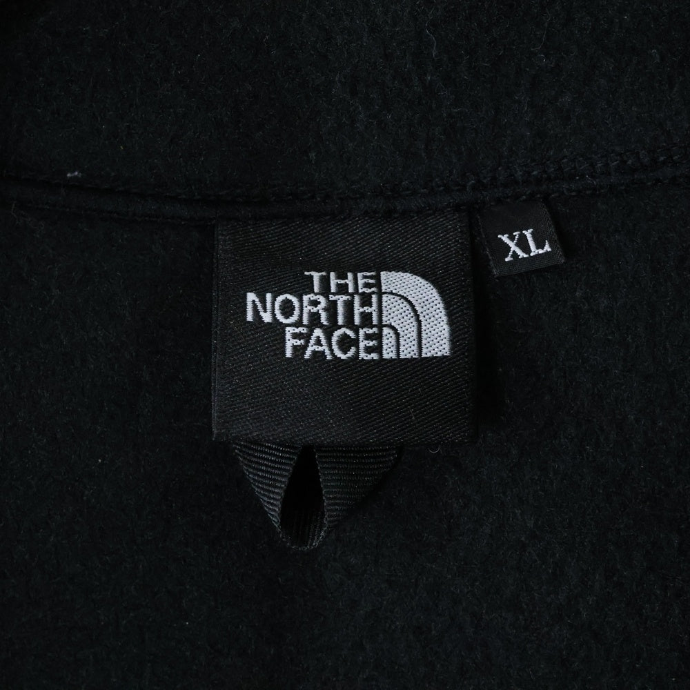 THE NORTH FACE(ザノースフェイス) DENALI VEST デナリ ナイロン切り替え フリース ジャケット ベスト ブラック NA72332
