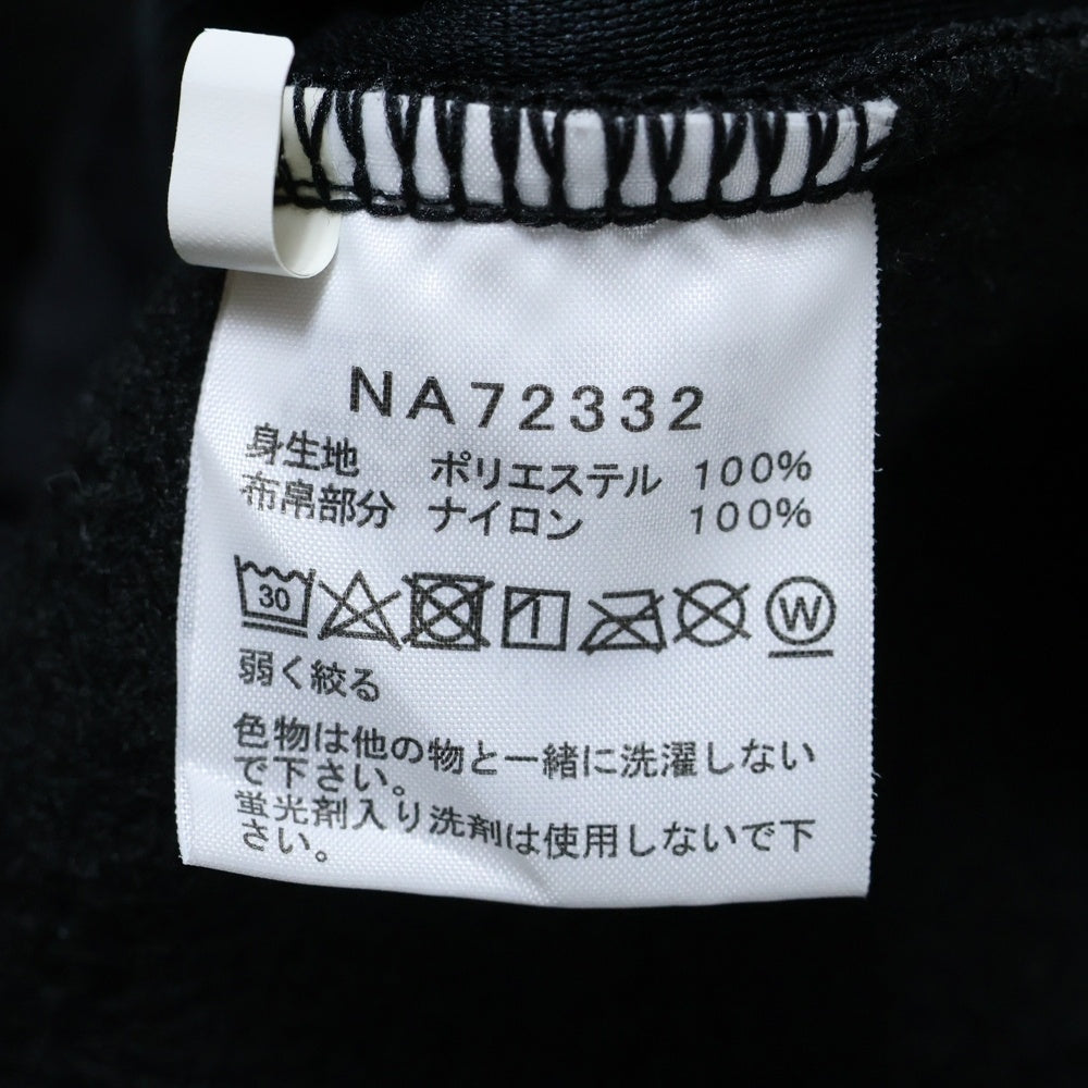 THE NORTH FACE(ザノースフェイス) DENALI VEST デナリ ナイロン切り替え フリース ジャケット ベスト ブラック NA72332