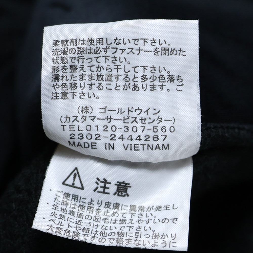 THE NORTH FACE(ザノースフェイス) DENALI VEST デナリ ナイロン切り替え フリース ジャケット ベスト ブラック NA72332
