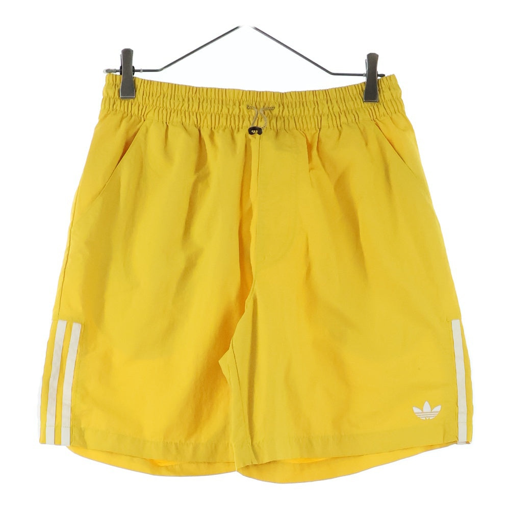 adidas(アディダス) SKATEBOADING WATER SHORT スケートボーディング トレフォイル エンブロイダリーウォーター ショーツ ハーフパンツ イエロー HA1288