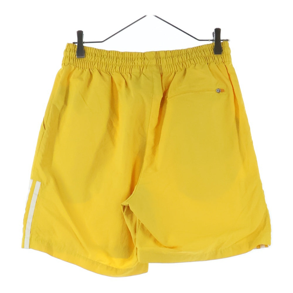 adidas(アディダス) SKATEBOADING WATER SHORT スケートボーディング トレフォイル エンブロイダリーウォーター ショーツ ハーフパンツ イエロー HA1288