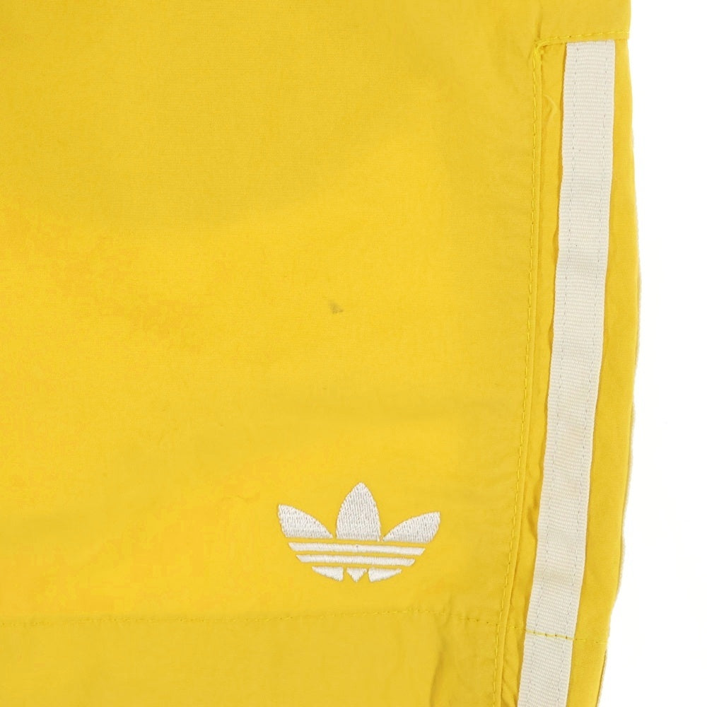 adidas(アディダス) SKATEBOADING WATER SHORT スケートボーディング トレフォイル エンブロイダリーウォーター ショーツ ハーフパンツ イエロー HA1288
