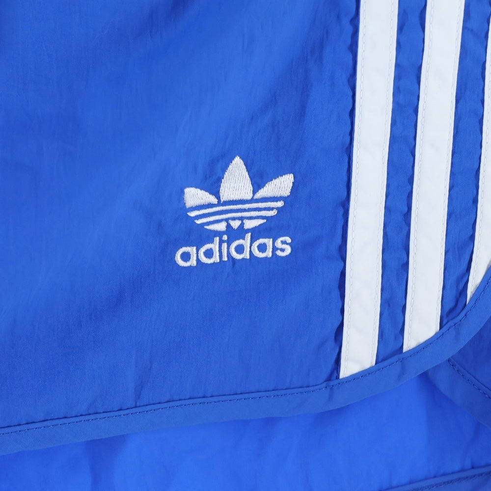 adidas(アディダス) ADICOLOR CLASSICS SPRINTER SHORTS アディカラー クラシック スプリンター トレフォイル エンブロイダリー ポリエステル ショーツ ハーフパンツ ブルー IU0772