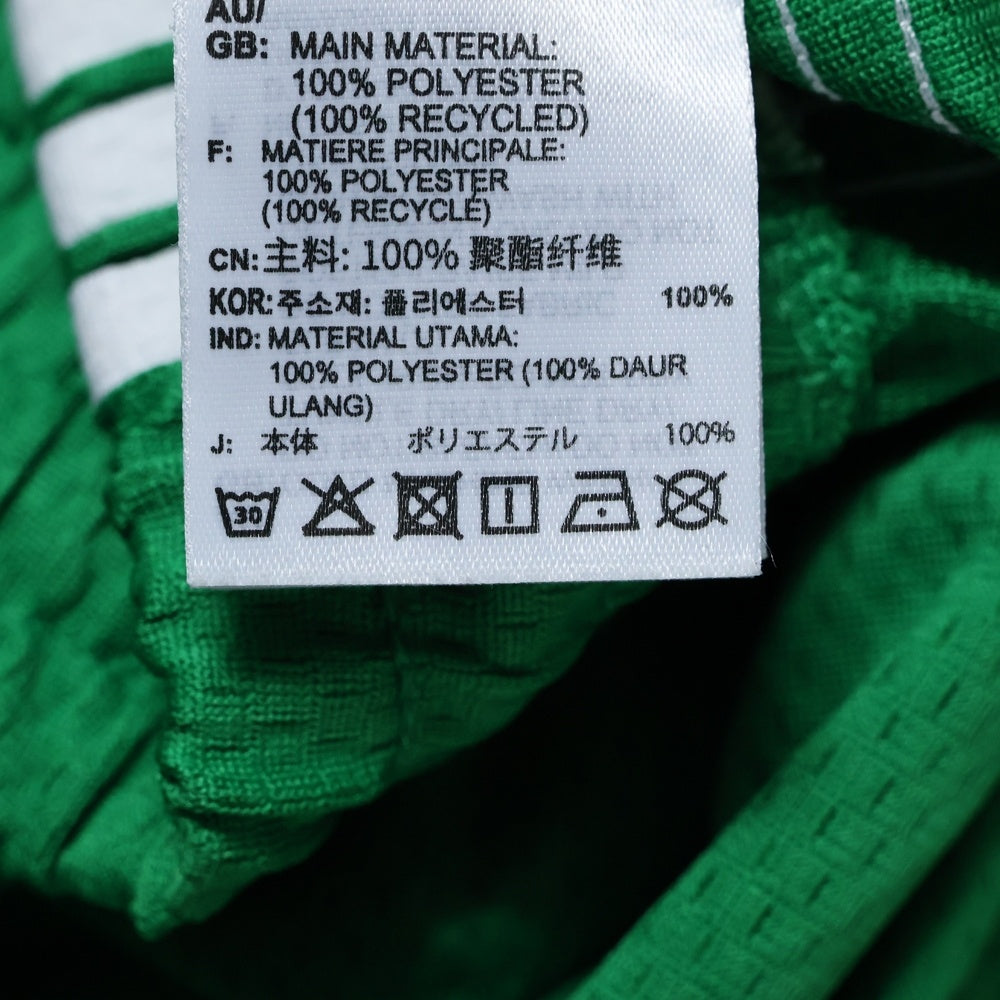 adidas(アディダス) トレフォイル エンブロイダリー モック アイレット ショートパンツ グリーン IZ2448