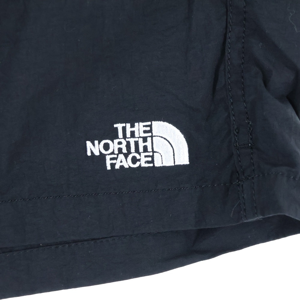 THE NORTH FACE(ザノースフェイス) VERSATILE SHORT バーサタイル ロゴ エンブロイダリー ナイロン ショーツ ハーフパンツ カーキ NB42335
